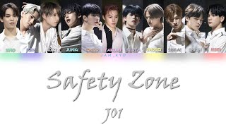 JO1 - Safety Zone Lyrics (Color Coded Lyrics KAN/ROM/HAN/ENG)