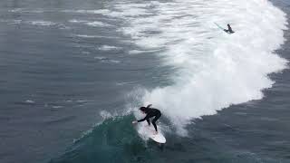 All the surfing action from Scripps Pier La Jolla Shores 01/07/22 1430-1600ish