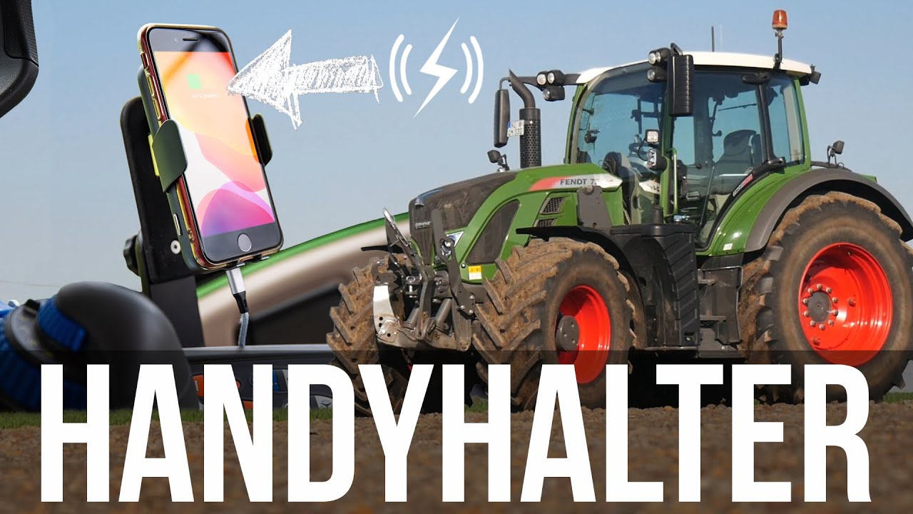 Neuer Handyhalter mit induktiver Ladefunktion!, Gadgetme, 2022, Fendt  724