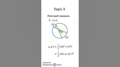G10Adv Topic 3 Use relationships between tangents and secants to solve problems