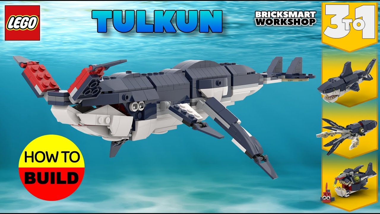 タワレコ蒼月セット Tulkun LEGO 31088 Digital Build - YouTube