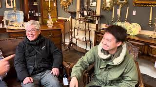 Why 11 Japanese buyers travel 5700 miles to visit this Antiques Centre!