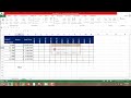 Advanced Excel 2 _ Gantt Planner Using Conditional Formatting
