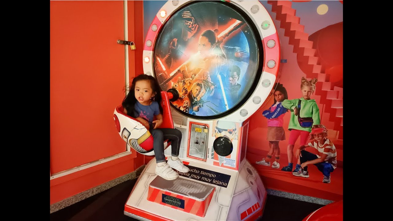 Star Wars Ferris Wheel Kiddie Ride Coin Operated YouTube