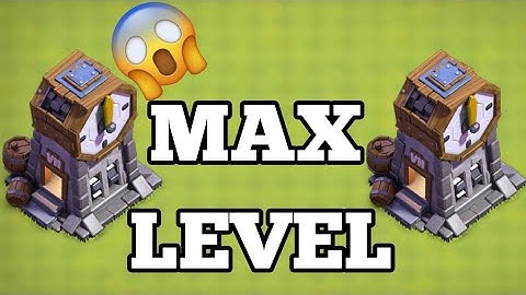 MAXING OUT MY CLOCK TOWER | CLASH OF CLASH