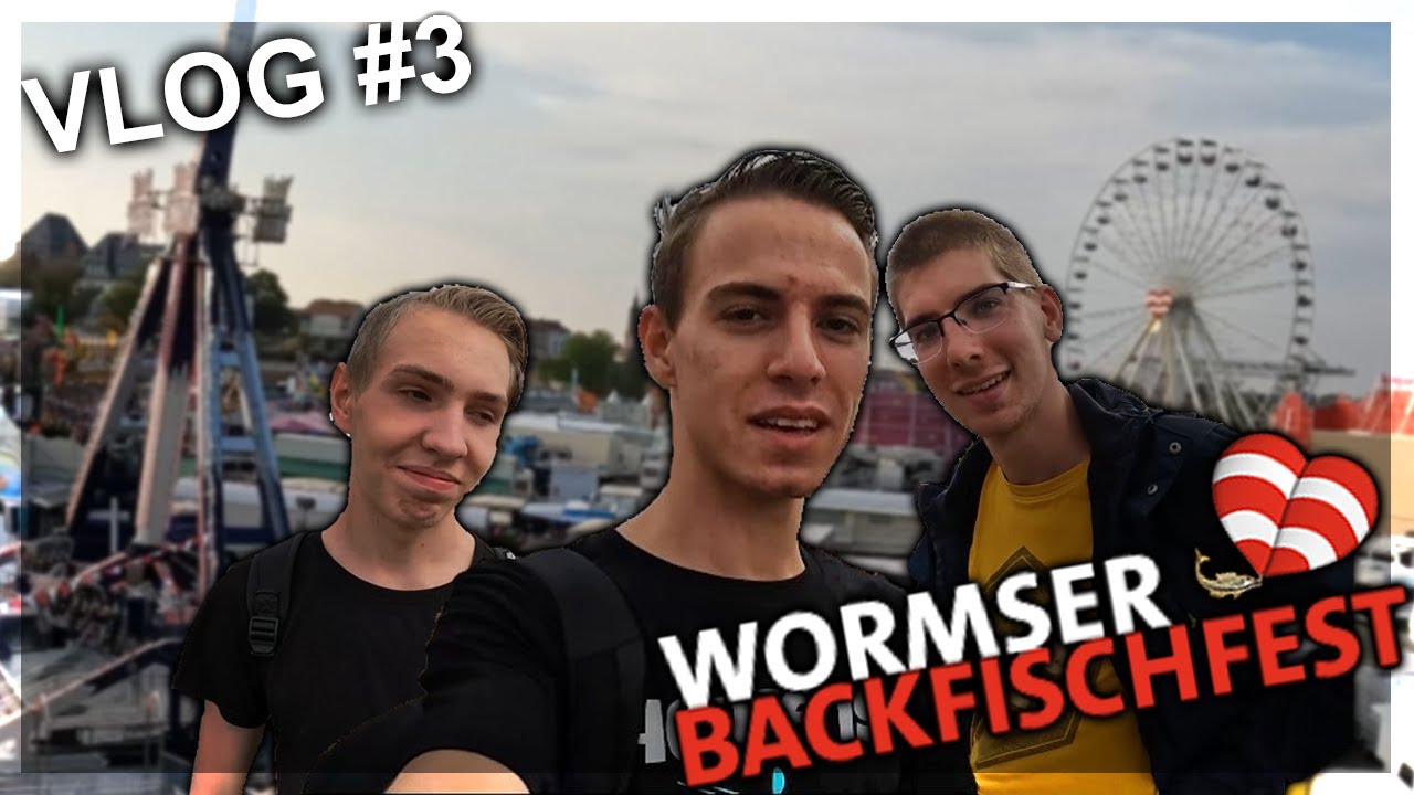 Größtes Weinfest am Rhein! - Backfischfest Worms 2022 | Vlog #3