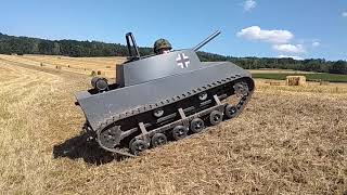 pásový podvozek, pásová buggy, minitank, Kettenfahrwerk, Kettenwagen, Kettenpanzer, tracked chassis screenshot 2