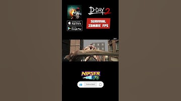 Zombie Hunter D-Day2 Gameplay Walkthrough SURVIVAL ZOMBIE FPS (Android, iOS) #nipser #survival