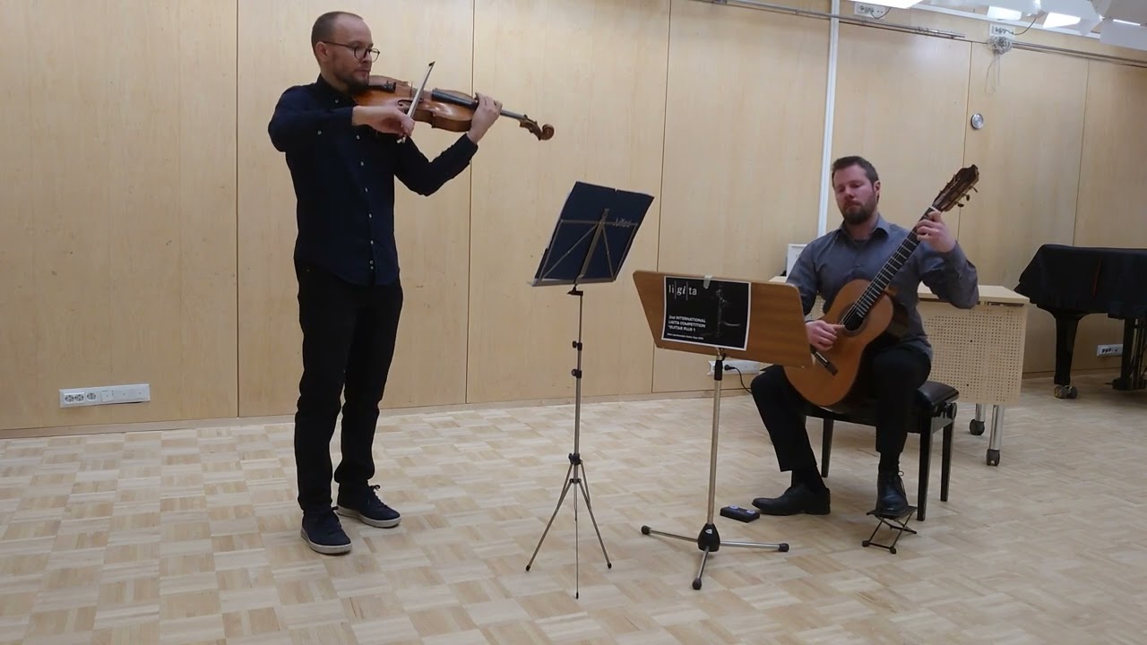 2nd international ligita competition “Guitar Plus 1” 2023, 1st round – Duo Hakomäki & Grans