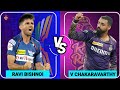 Ravi Bishnoi vs Varun Chakravarthy | Varun Chakravarthy vs Ravi Bishnoi | IPL Match,Wicket,Run,Catch