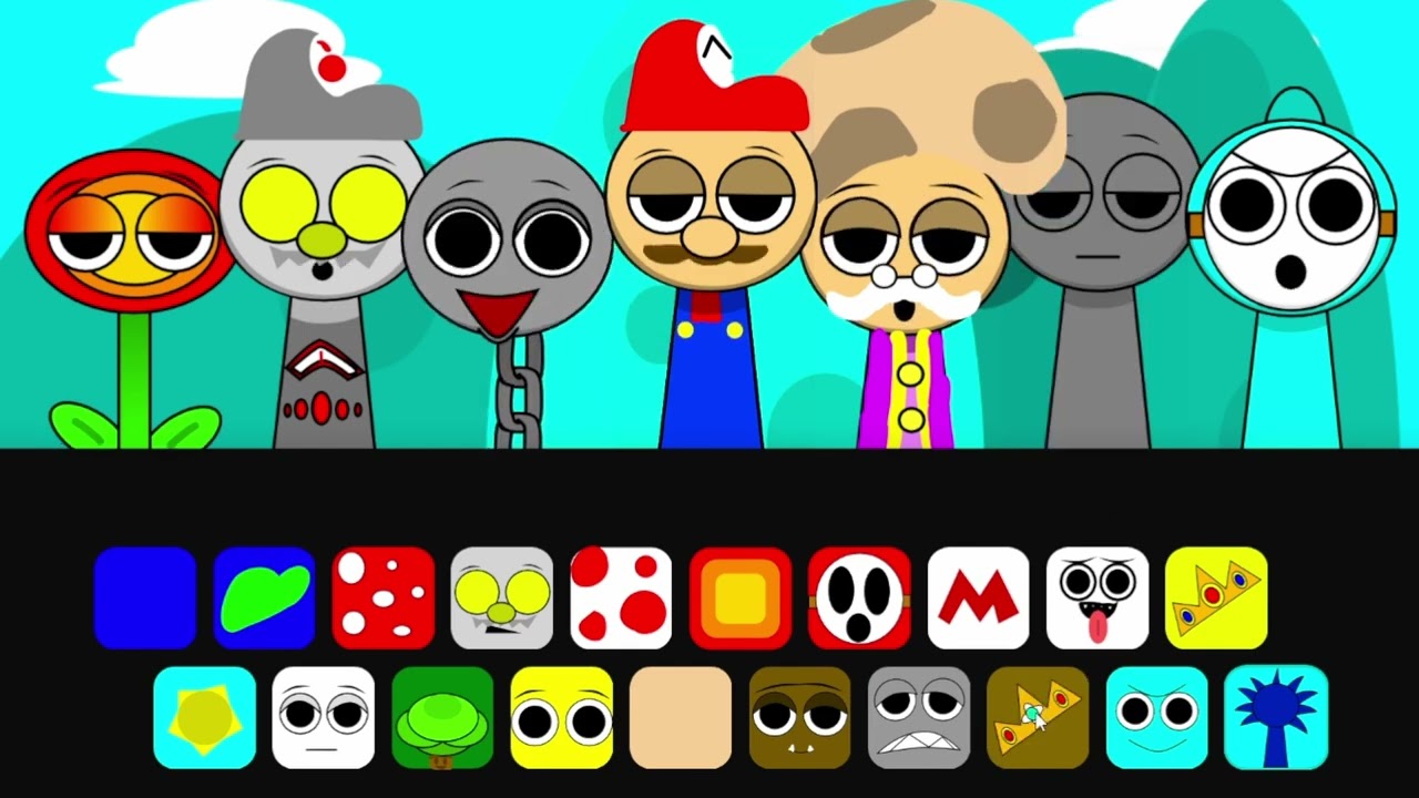 Sprunki But It’s Mario