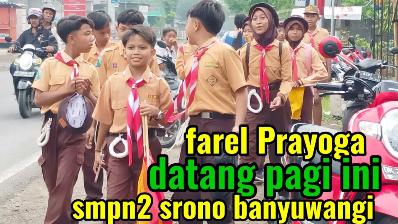 DETIK DETIK‼️FAREL PRAYOGA DATANG DI SMPN2 SRONO BANYUWANGI JAWA TIMUR