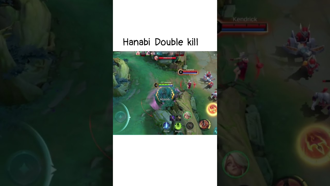 Ханаби Double Kill Mlbb 
