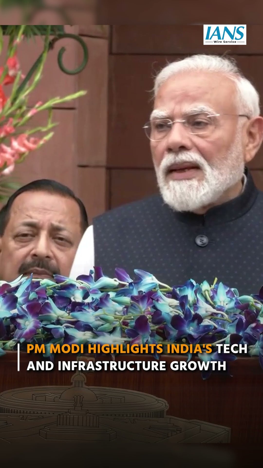 PM Modi highlights India's tech and infrastructure growth