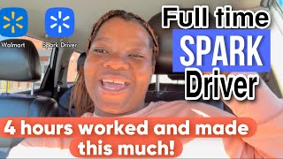 I Worked 4Hours with Walmart Spark — Here’s How Much I Made! Ep 120