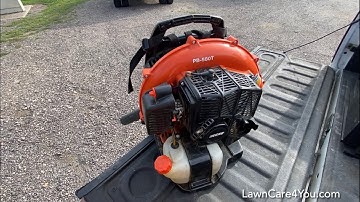 Echo Leaf Blower PB-580T Bog Down