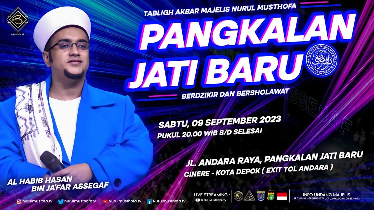 🔴 LIVE | Pangkalan Jati Bersholawat | Jl, Pangkalan Jati Barat  Exit Tol Andara  | 09,September 2023