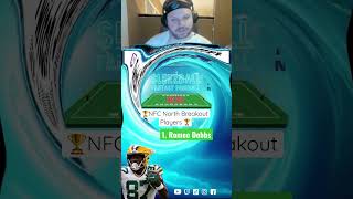 nfc North Breakout Players shorts nfl fantasyfootball nfcnorth sleezballff
