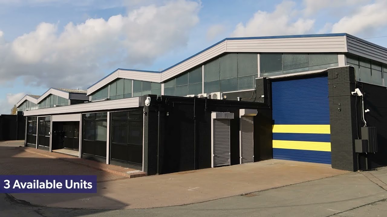 Warehouse Drone Videography in Birmingham