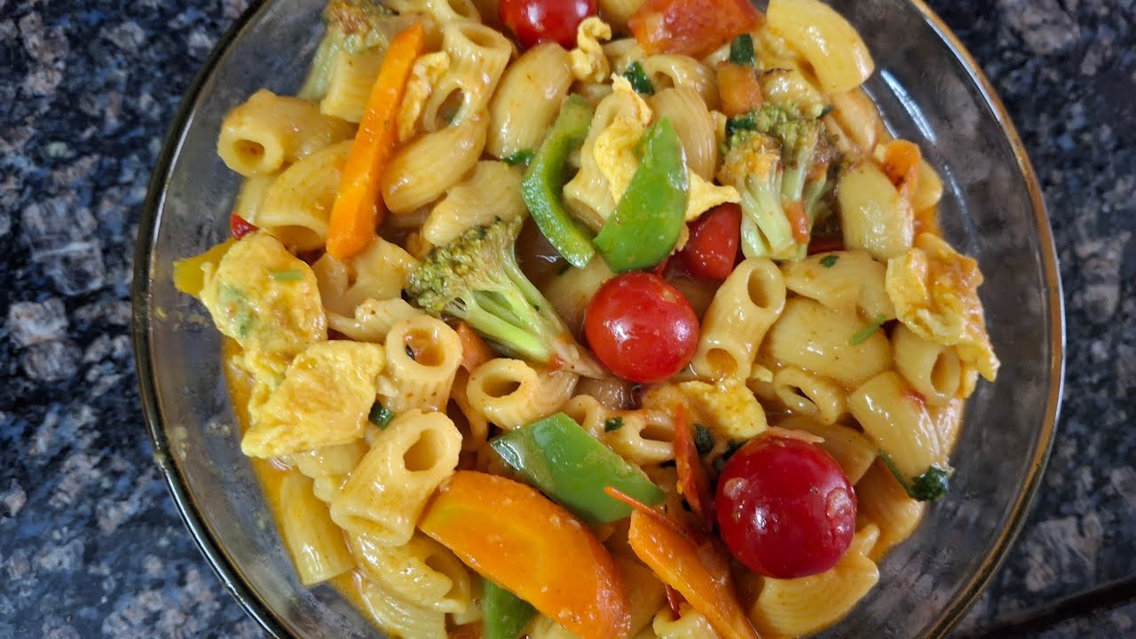 healthy yummy wheat pasta bahot hi mazedar aur color full pasta 😋