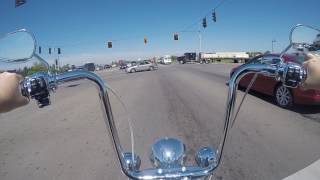16" Ape Hangers review on 2016 Heritage Softail