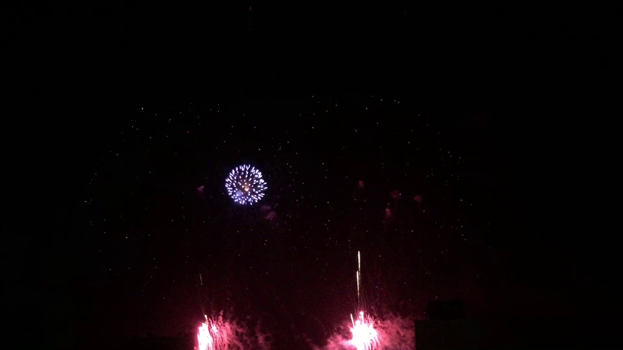 ２０１８年 第２１回今治市民のまつり おんまく 花火3 Youtube