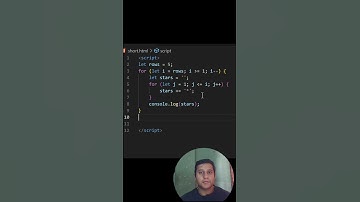 Print a Triangle with Just ONE Loop in JavaScript! 🔥 | Coding Made Easy #JavaScript