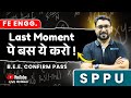 BEE  | Last Moment Me Bas Ye Karo | Confirm Pass Strategy | SPPU FE | AJIT SIR