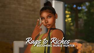 Rags to Riches | becoming nurse Hunter| the sims 4 lp |1|