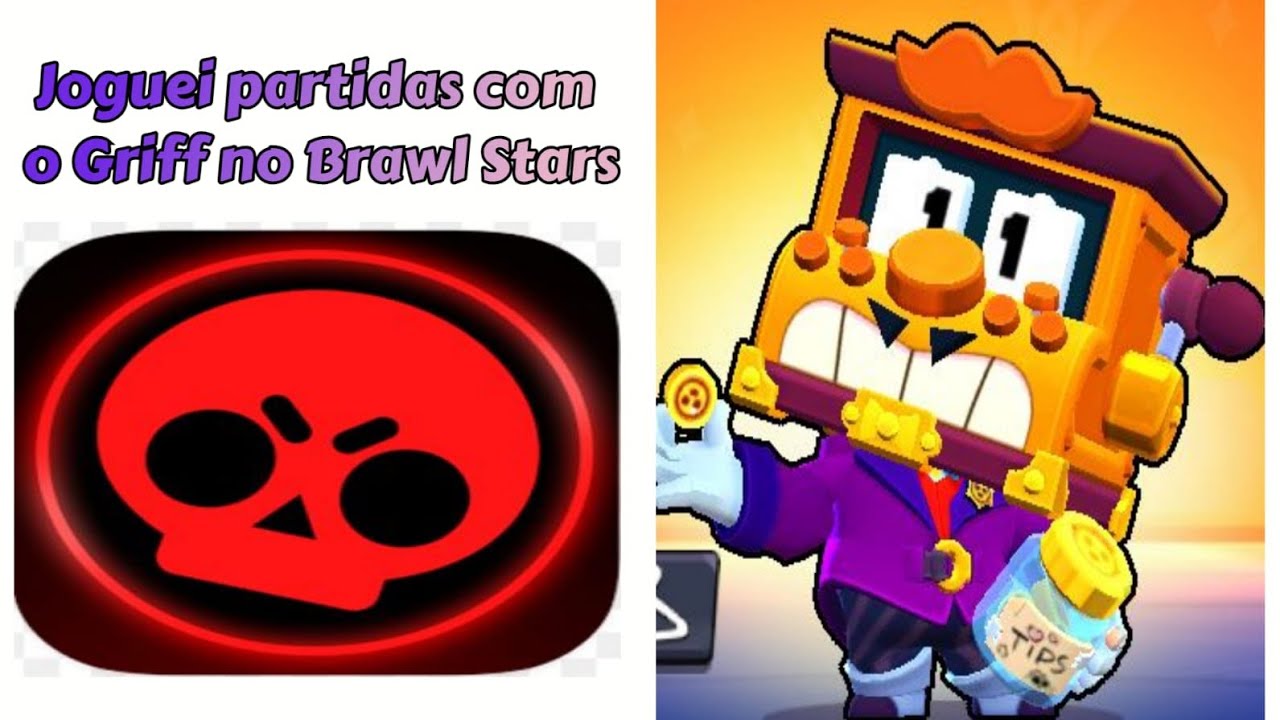 Jogando partidas com o Griff no Brawl Stars 