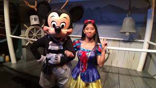 Snow White Berry Violet Meets Steamboat Mickey Mouse At 2015