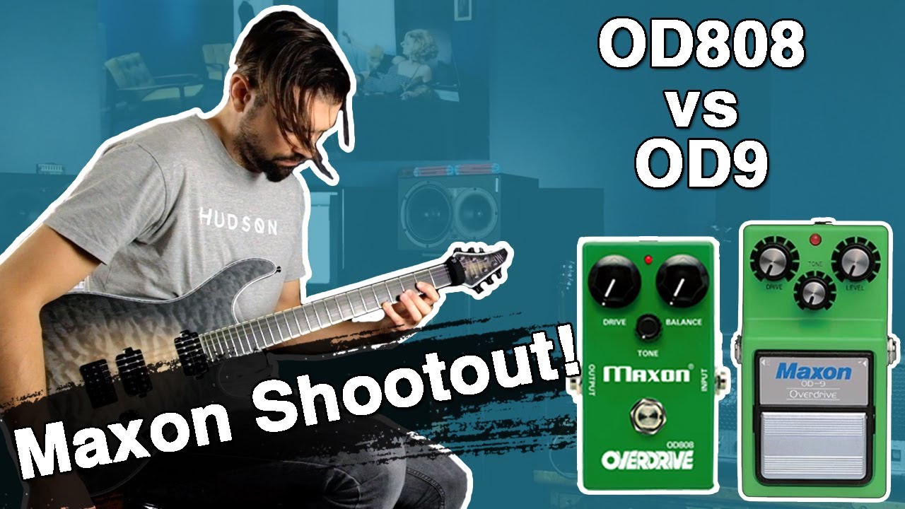 Maxon OD-9 Overdrive Pedal - YouTube