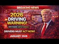 New US Driving Regulations 2026 — 5 Costly Changes Every Driver Must Know Now