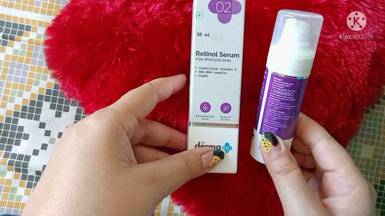 The derma co. Retinol serum Review say bye bye to wrinkles and dark