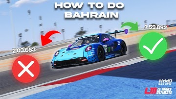 HOW TO DO BAHRAIN IN LE MANS ULTIMATE | GT3 Track Guide & Tips