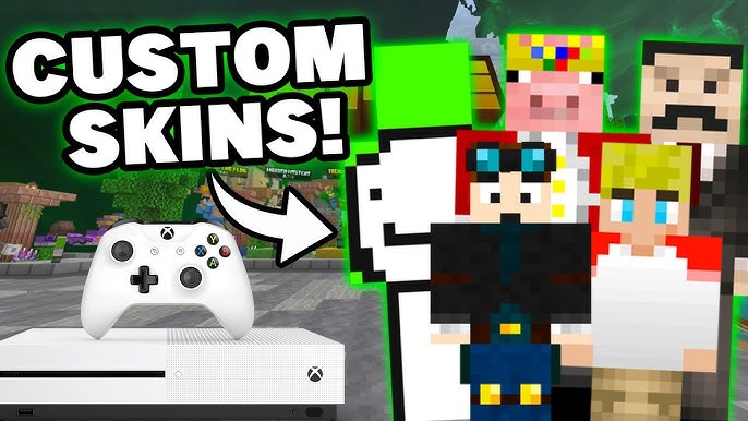 Pixel Enderman Xbox Series X Skin