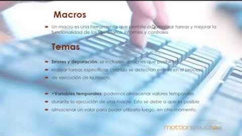 Macros en Access 2013