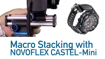 (DISCONTINUED) Castel Mini Focusing Rack for Precise Macro Adjustments and Focus Stacking