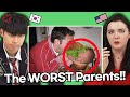 Korean & American Teenagers Watch 'Worst parents ever'!!