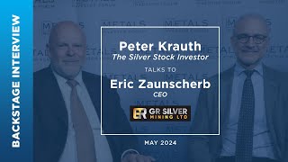 Eric Zaunscherb of GR Silver Mining Ltd. talks to Peter Krauth at Metals Investor Forum | May 2024