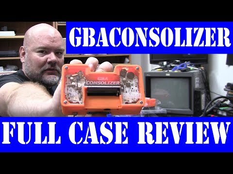 GBAConsolizer full case review Woozle Gameboy Advance