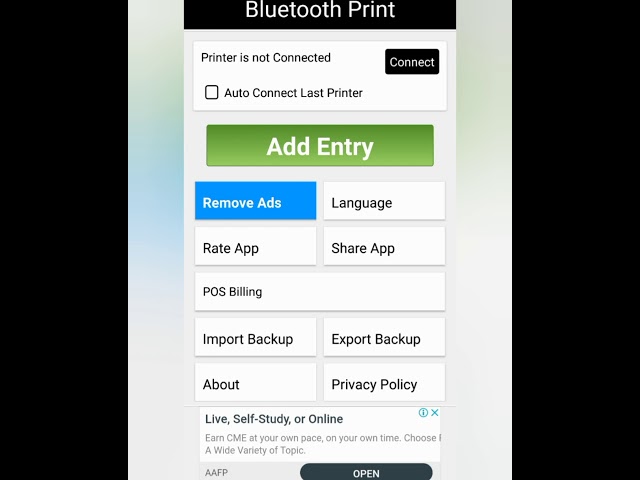 senda bluetooth printer