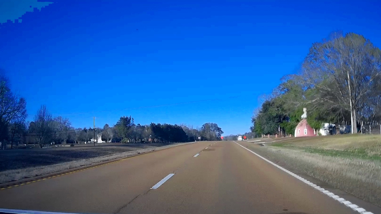 Road Trip 099 US61 North MS24, Woodville, Mississippi to