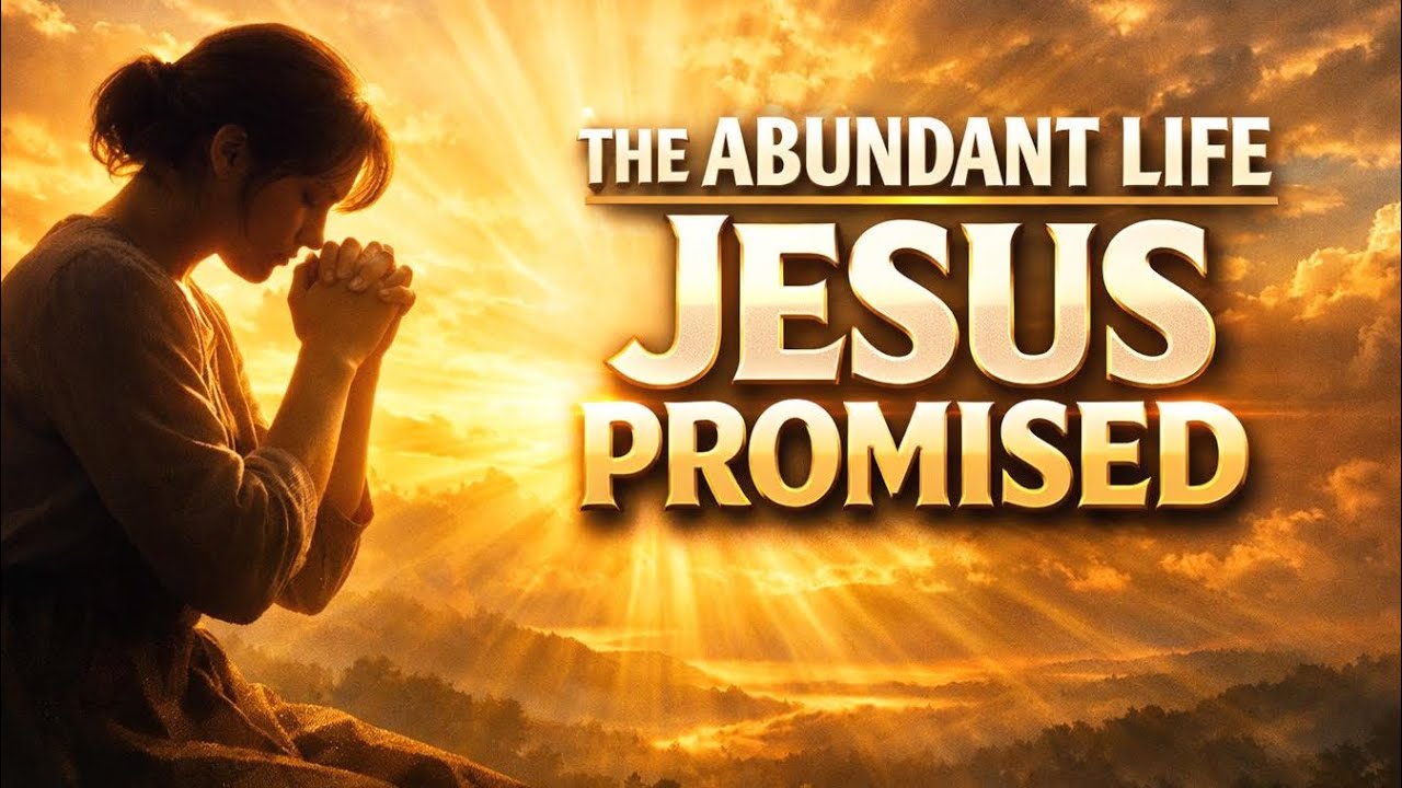Begin Your Day in the Abundant Life Jesus Promised | Morning Prayer