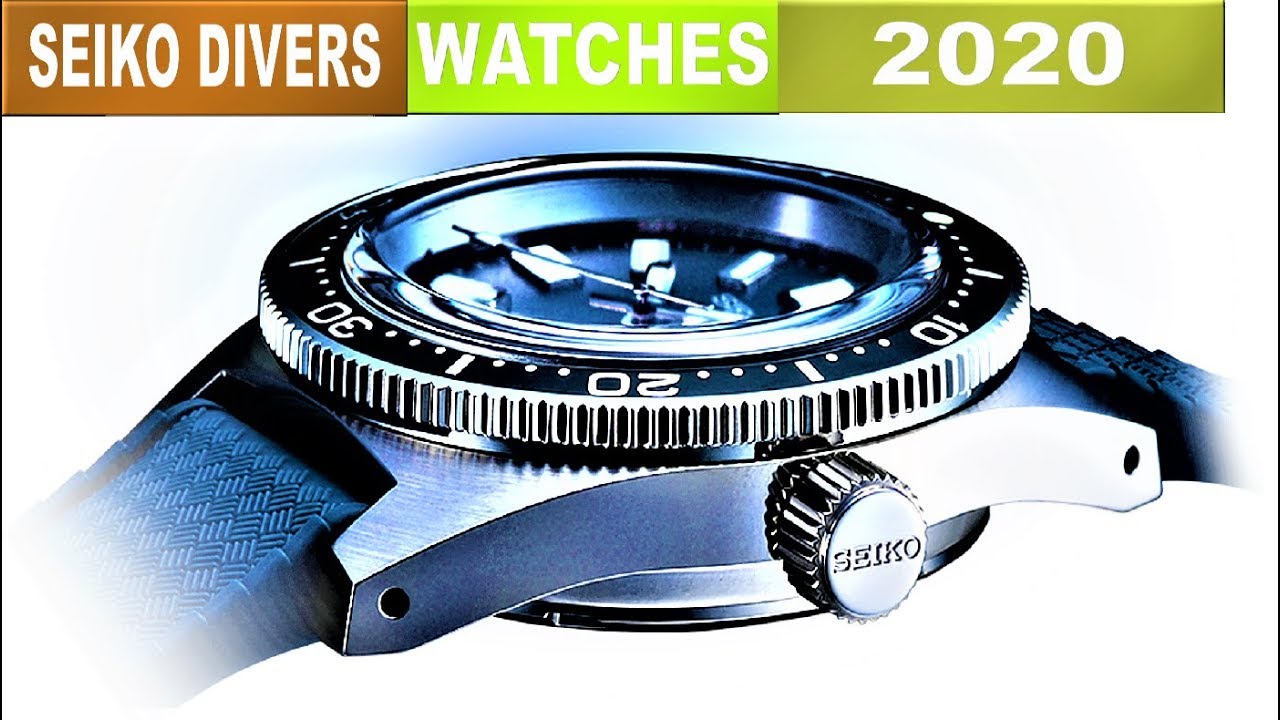 TOP 5 : Best New SEIKO DIVERS Watches 2020!