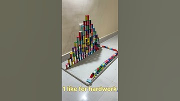 #DominoEffect#Satisfying#relaxing#OddlySatisfying#trending#viralvideo#Relaxing#Art#ASMR#viral#short