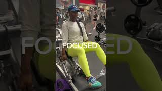 Focused fitness legs gymmotivation gym shorts shortsvideo fitnesstrends legs hacksquats