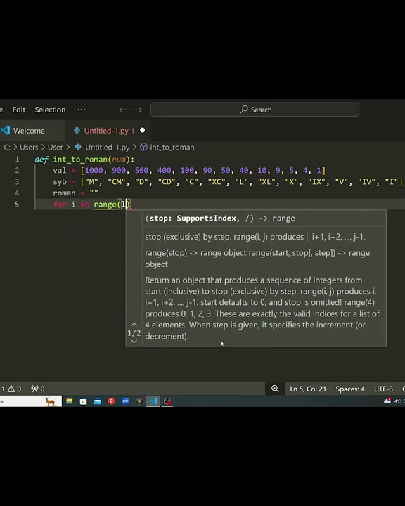 Convert Numbers To Roman Numerals In Python Shorts YouTube convert-numbers-to-roman-numerals-in-python-shorts-youtube