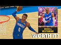 PINK DIAMOND EVO RUSSELL WESTBROOK GAMEPLAY!!!! IS HE WORTH BUYING IT? IN NBA2k22 MYTEAM