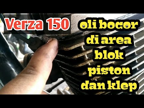 Atasi Paking Head Verza New Megapro Rembes Youtube